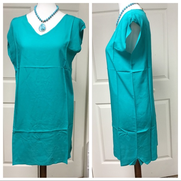 ❗️sale❗️NWT TURQUOISE SHEATH DRESS - Picture 3 of 6